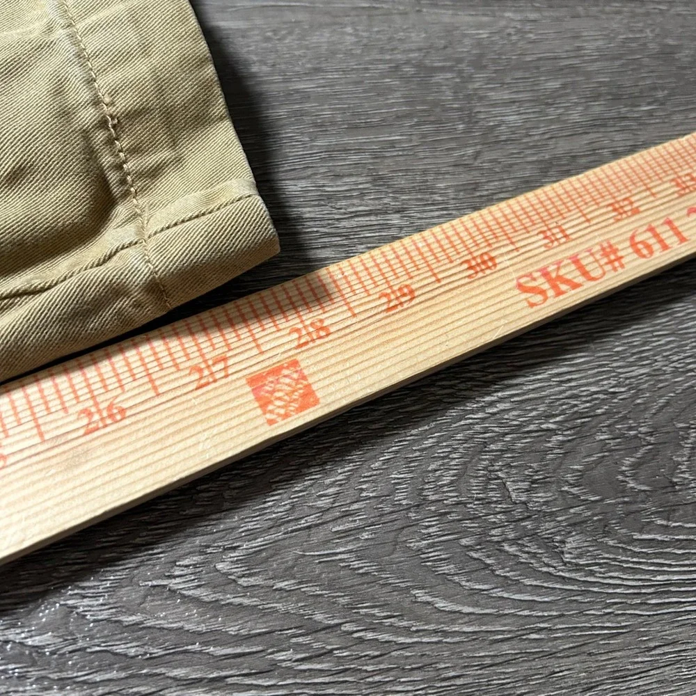 Levis XX Chino Pants 38x30 Fits 38X28 Tan Brown Khaki Cotton Twill
